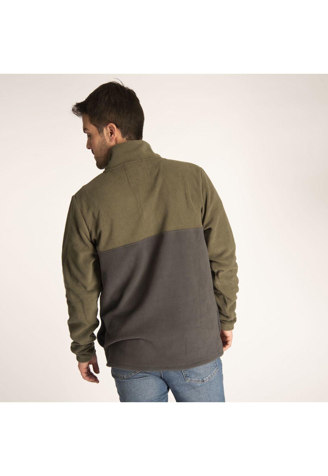 Polar Hombre Delta 1/4 Zip Verde-2
