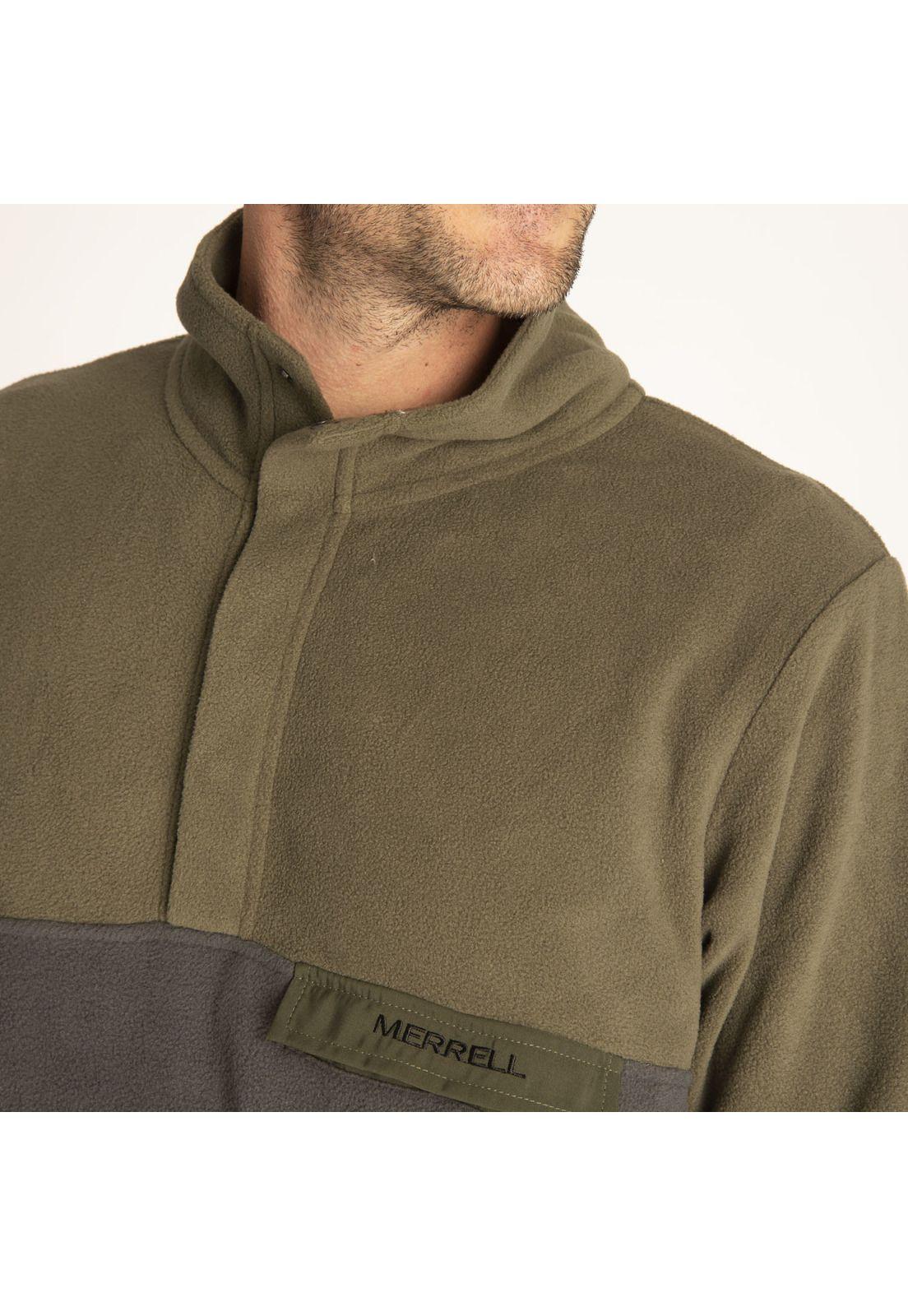 Polar Hombre Delta 1/4 Zip Verde-5