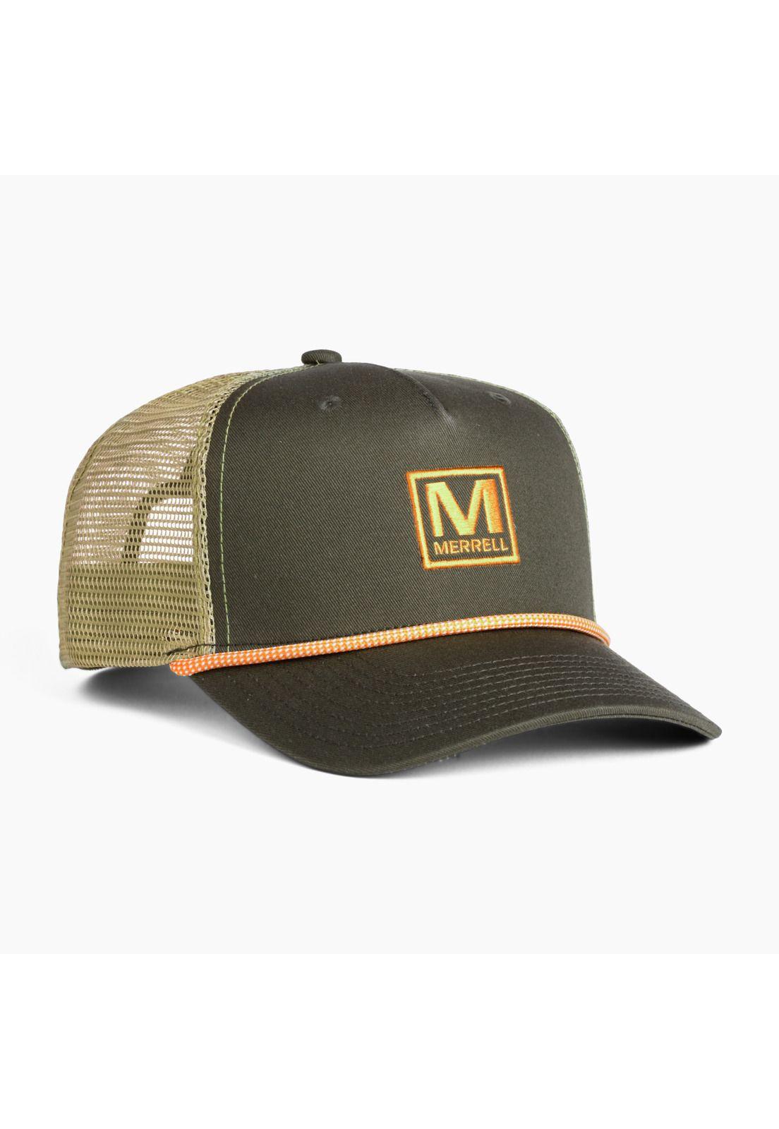 Jockey Unisex M Patch Trucker Verde Oliva-0