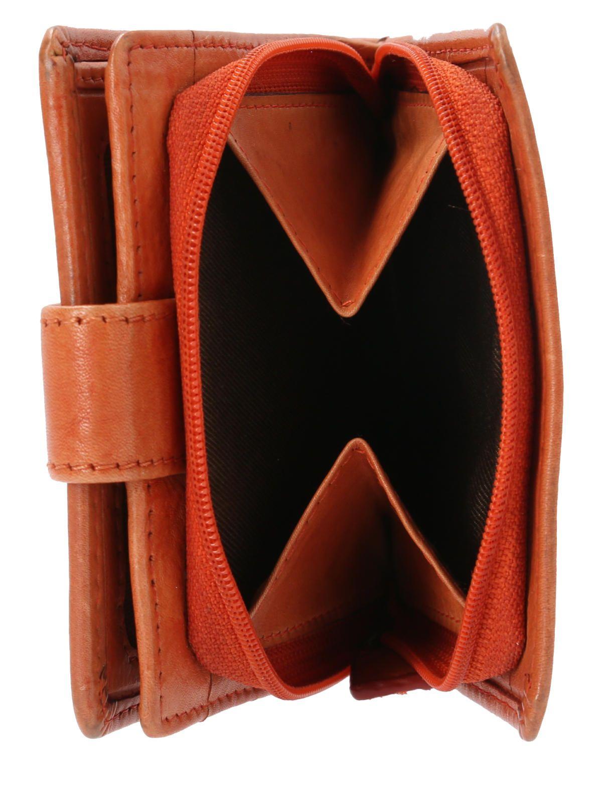 Billetera Cuero Naranja Ws Grace Mujer-2