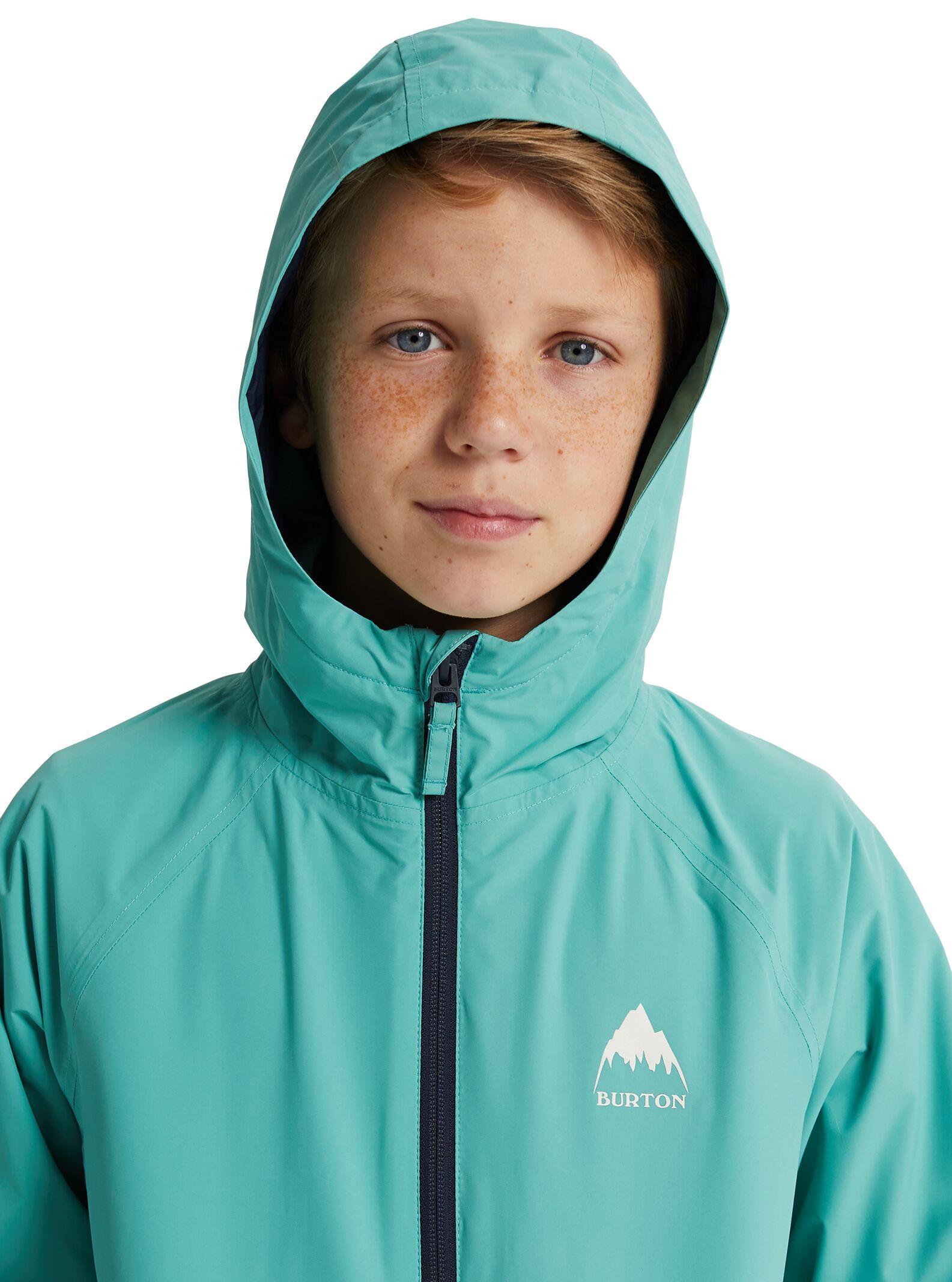 Chaqueta Niño Windom Rain Jk Celeste Burton-4