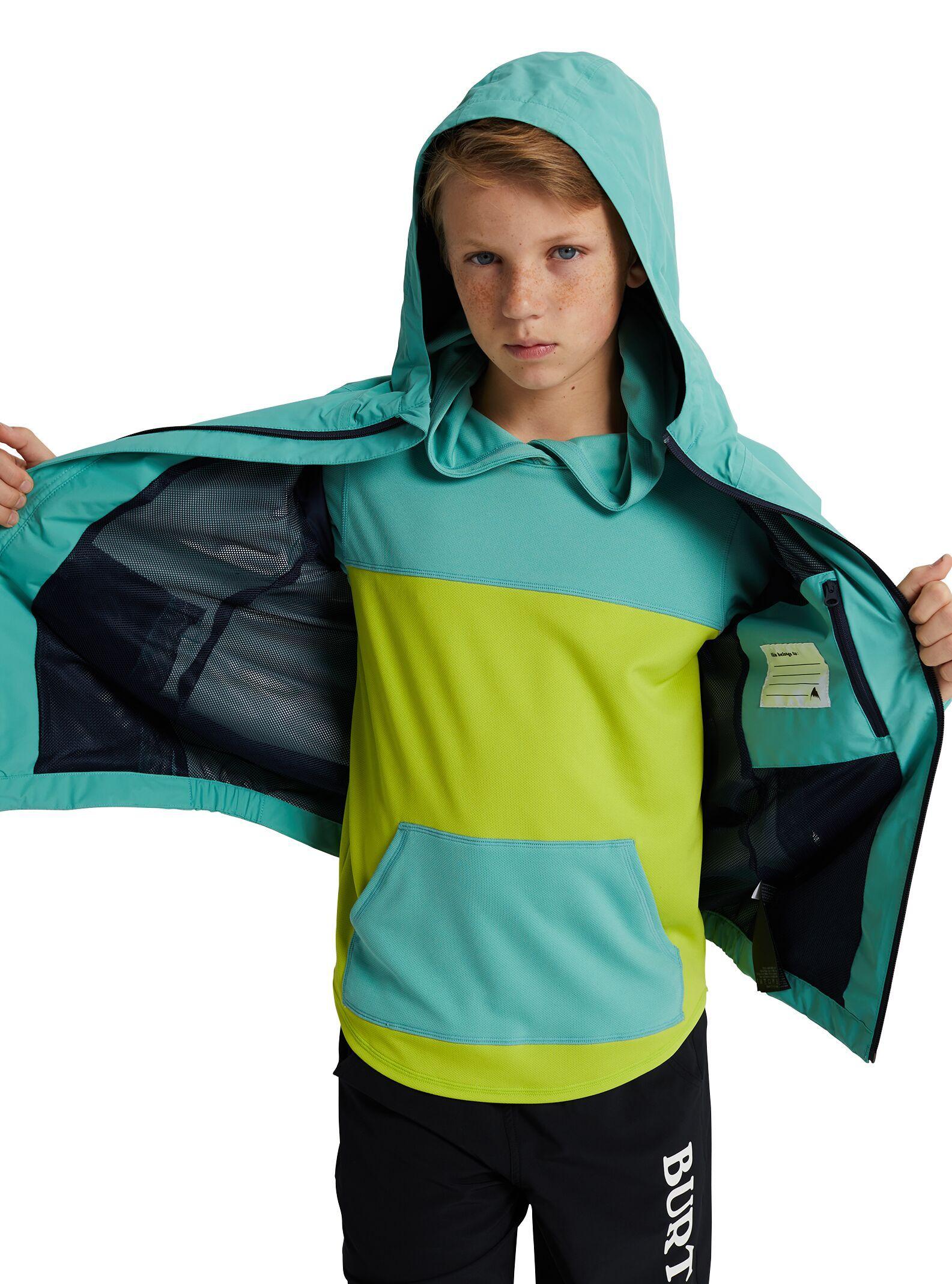 Chaqueta Niño Windom Rain Jk Celeste Burton-5