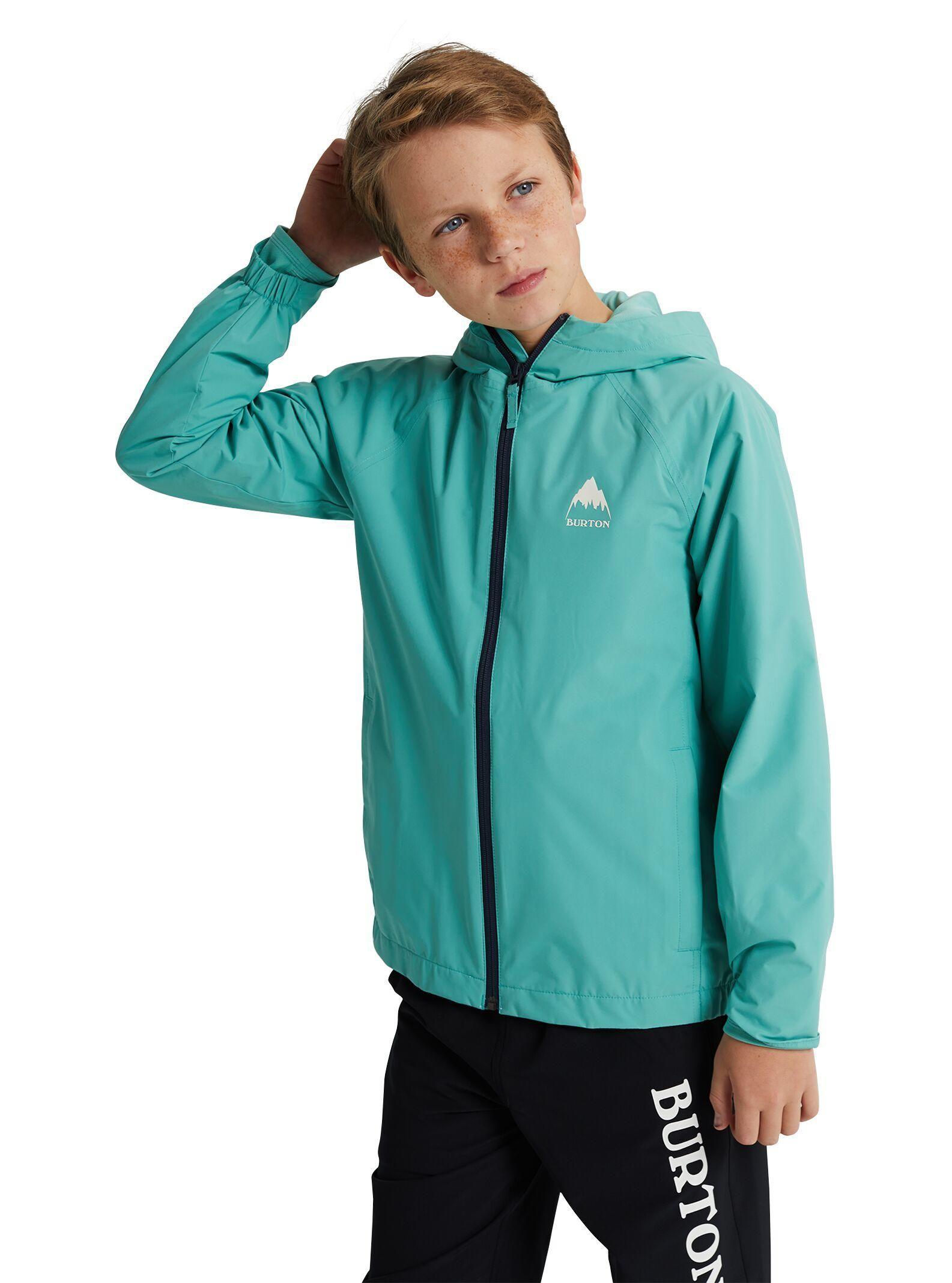Chaqueta Niño Windom Rain Jk Celeste Burton-0