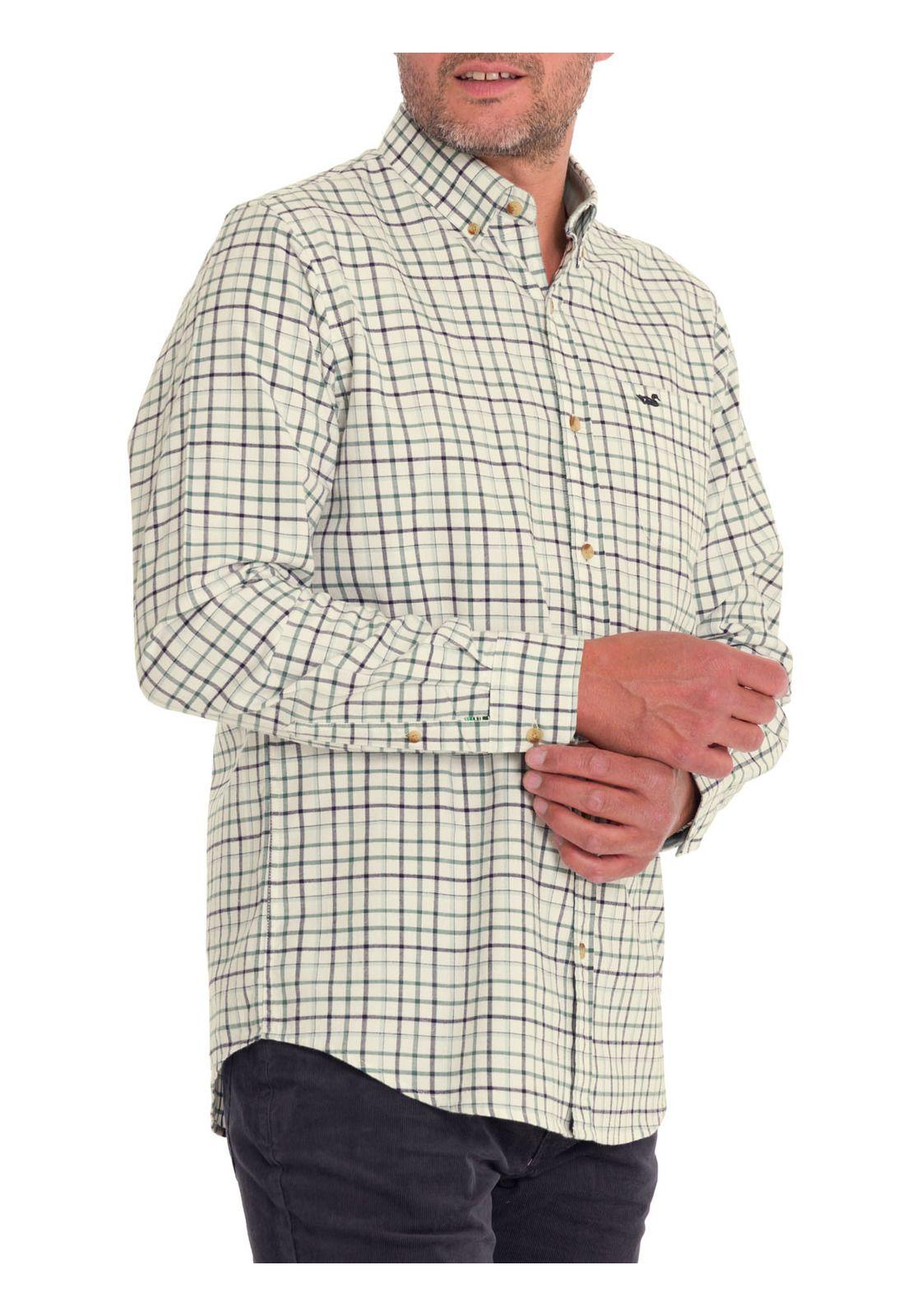 Camisa Hombre Viyellabut Beige-4