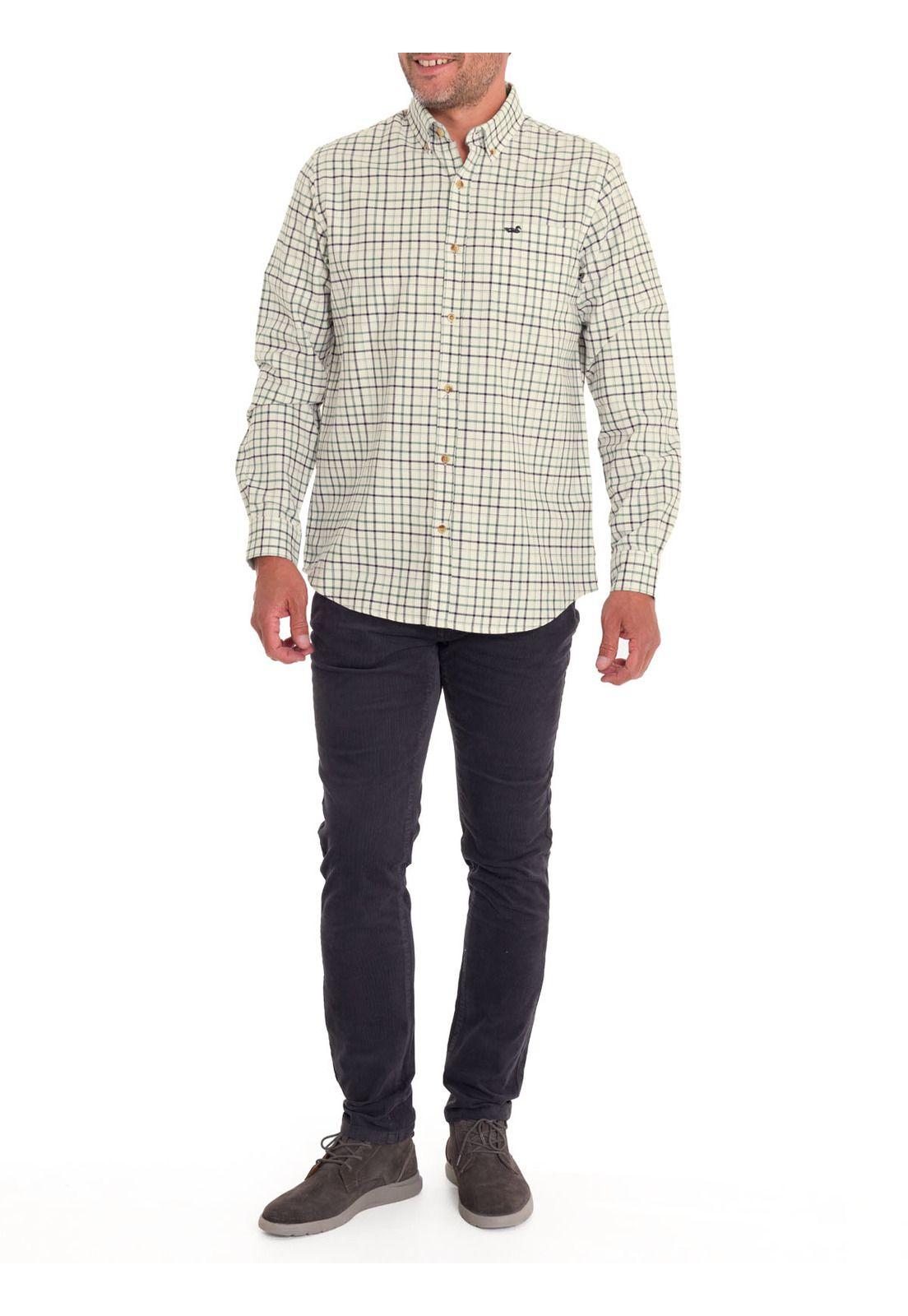 Camisa Hombre Viyellabut Beige-8