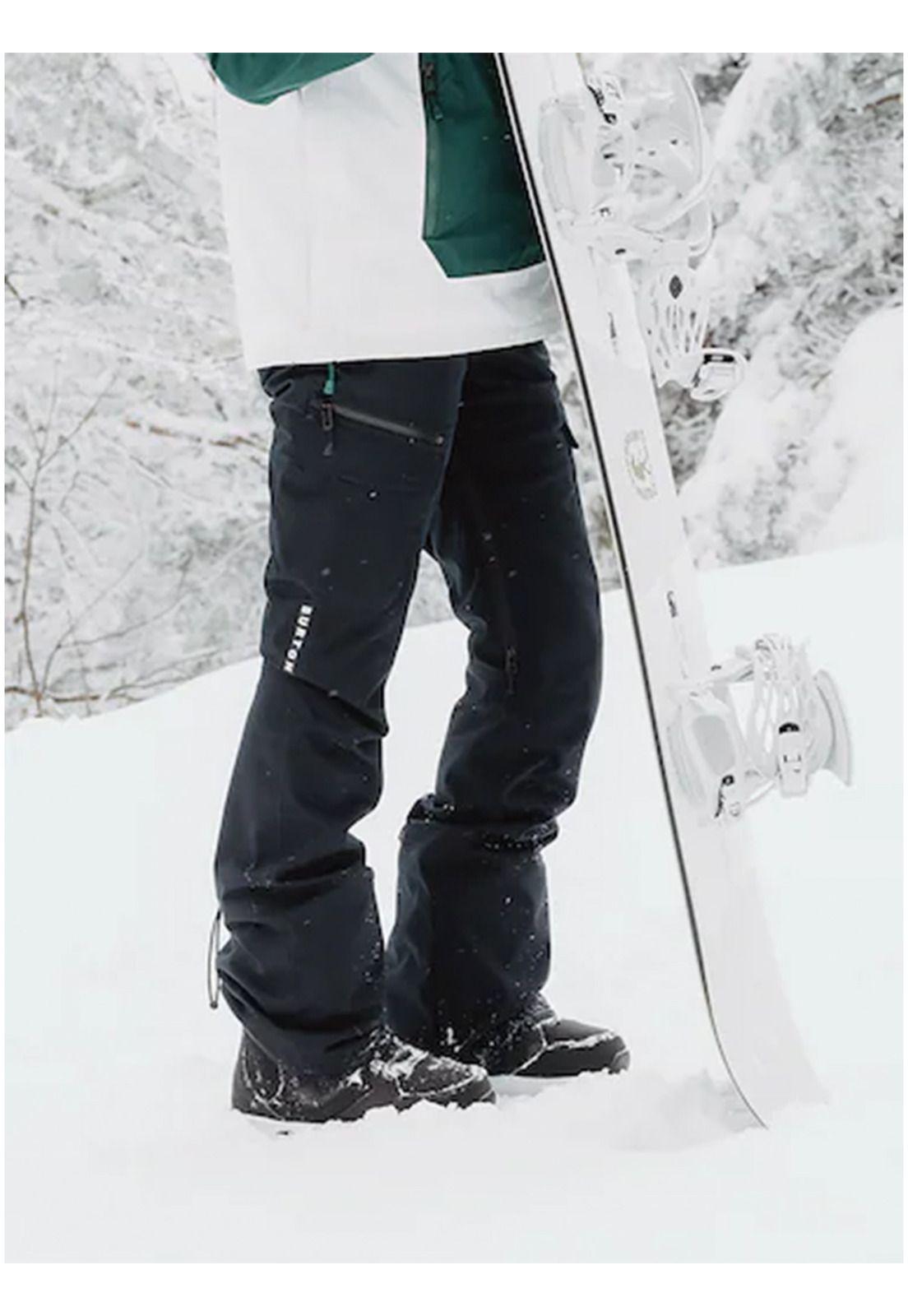Pantalón impermeable nieve Mujer Glr Insul Negro-1