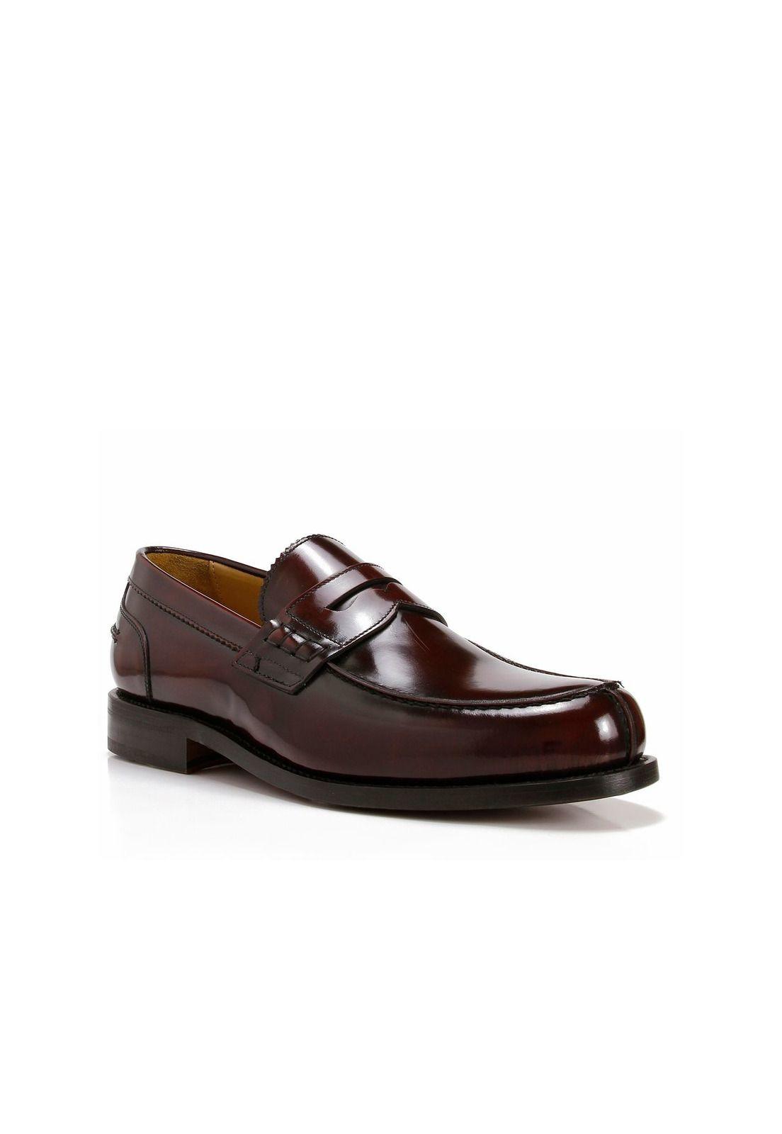 Mocasin Cuero Hanover Burdeo-0