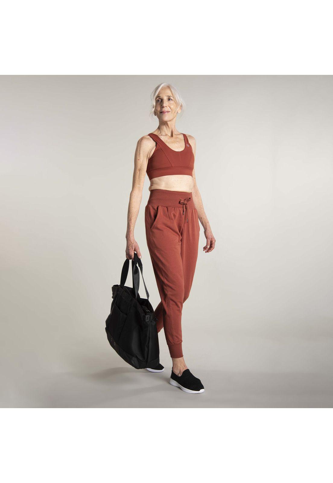 Pantalón de Buzo Mujer Karli Terracota-2