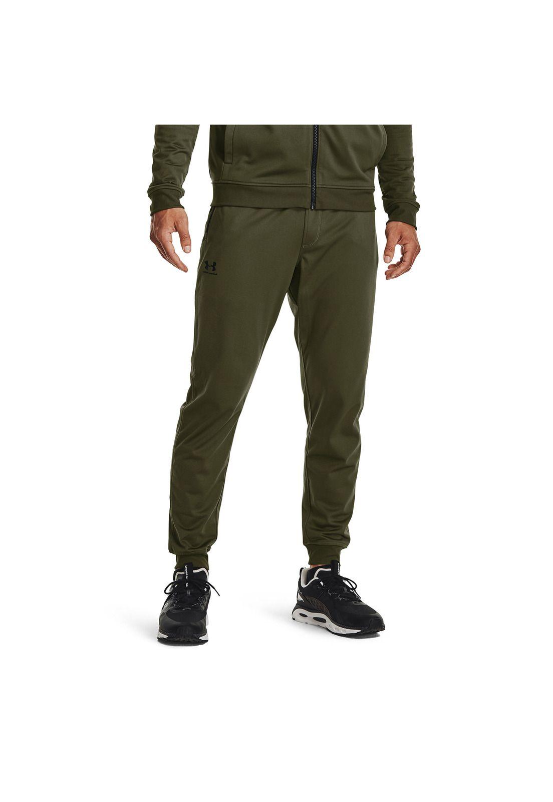 Jogger UA Sportstyle Tricot para hombre Verde-3