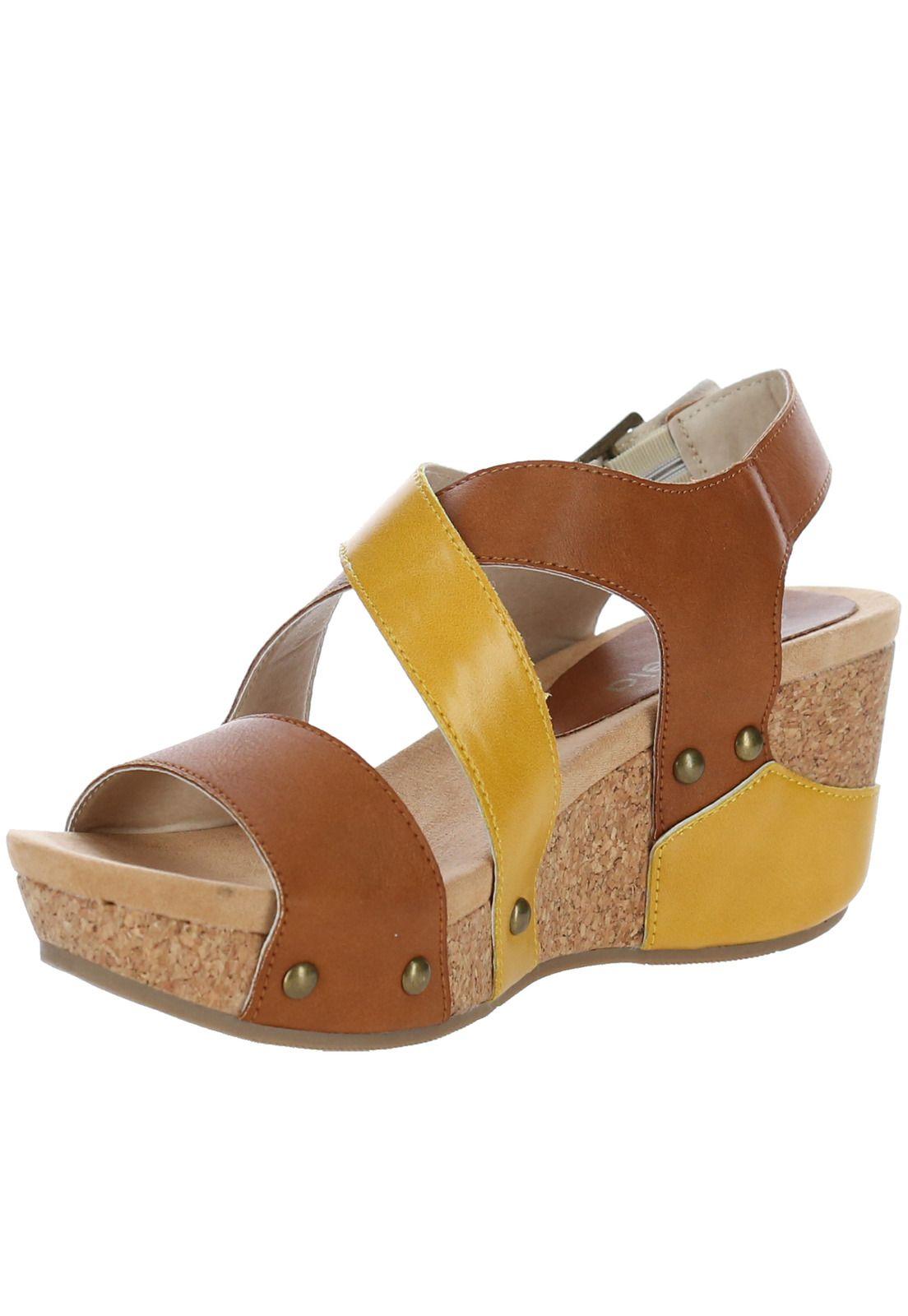 Sandalia Mujer Lilac Mostaza/ Cognac-3
