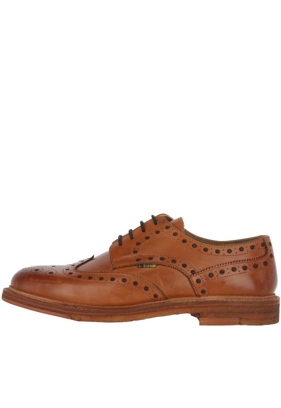 Zapato Cuero Nicholas Café Hombre-2