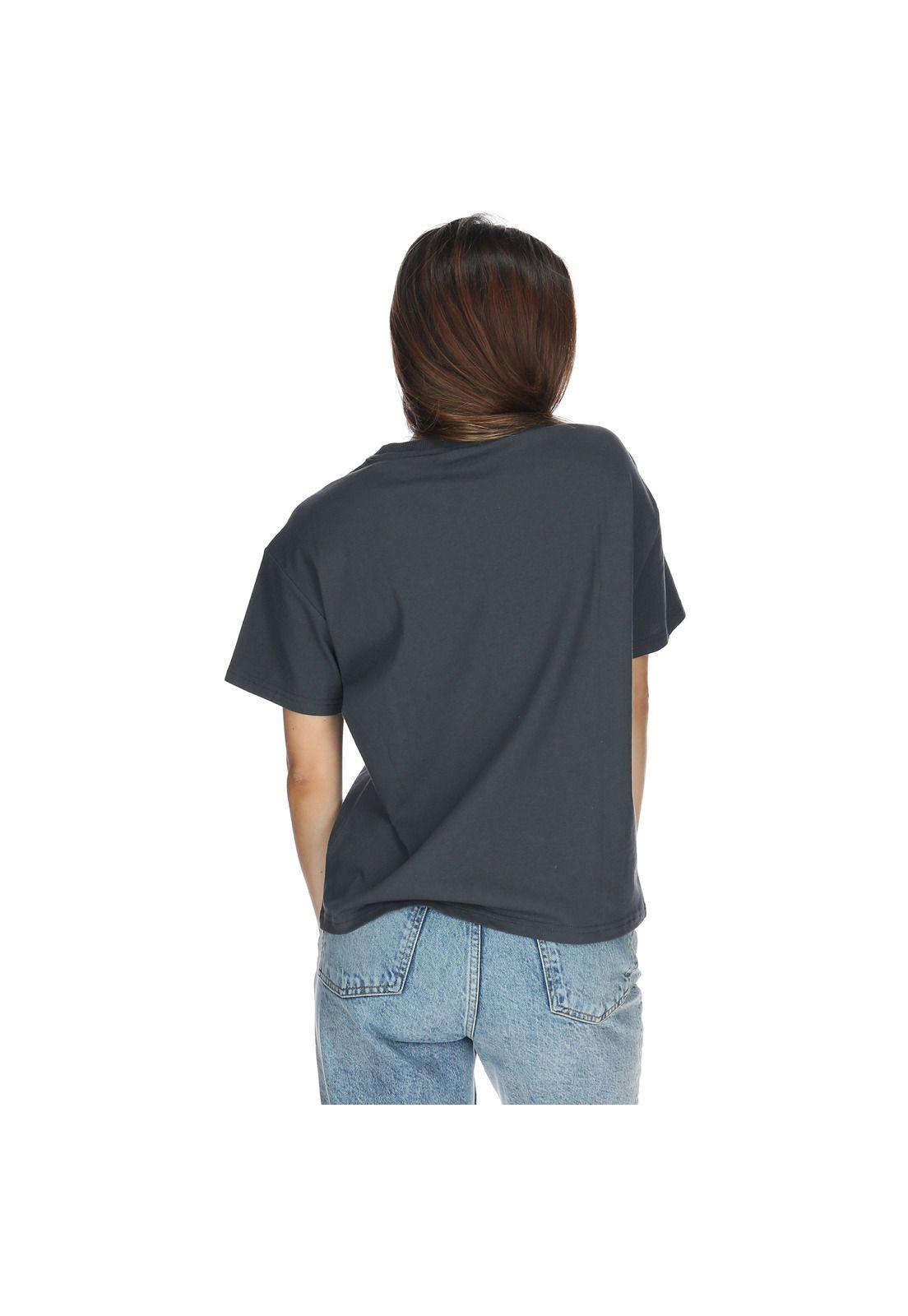 Polera M/C Mujer Lab Negro-2