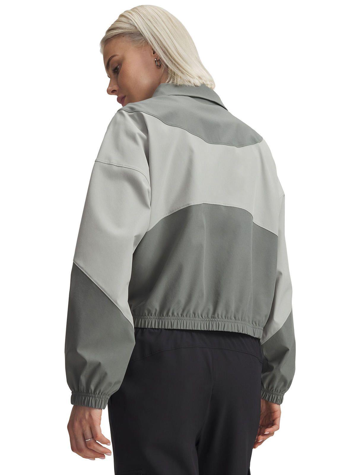 Chaqueta Mujer Rival Woven Verde-1