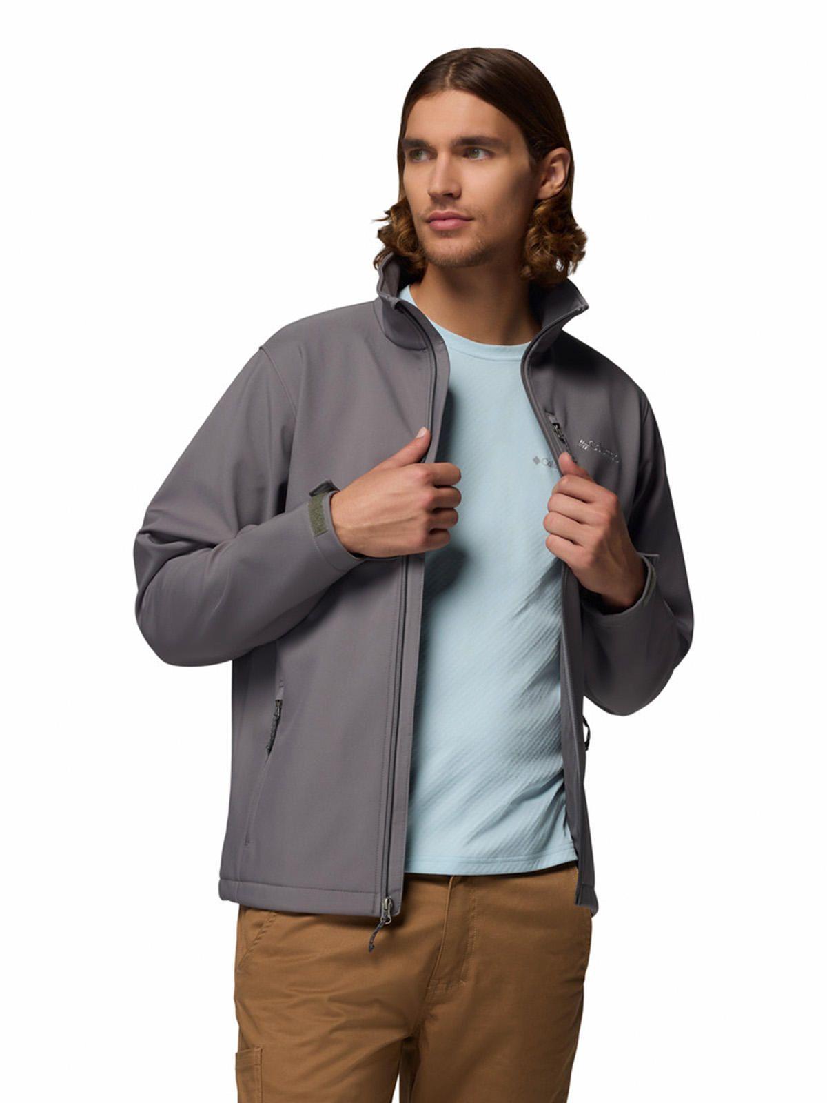 Softshell Ascender Gris Hombre-3