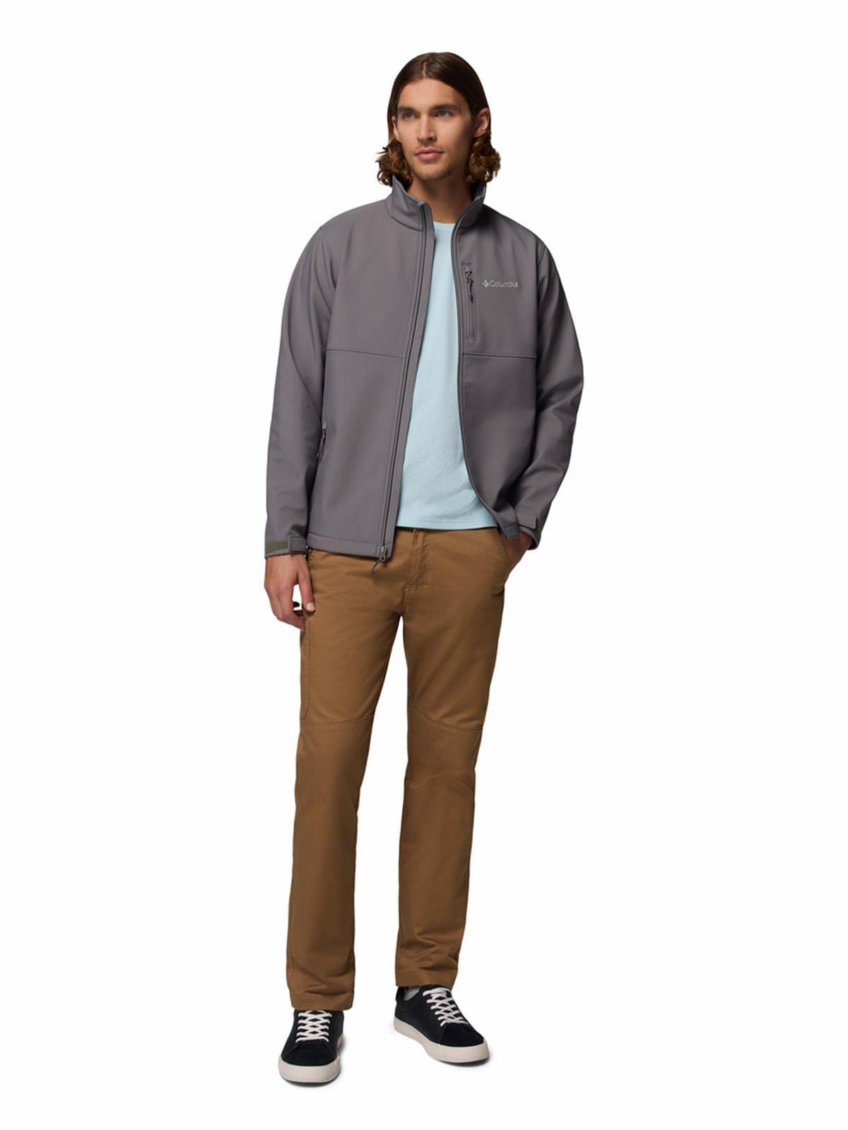 Softshell Ascender Gris Hombre-8