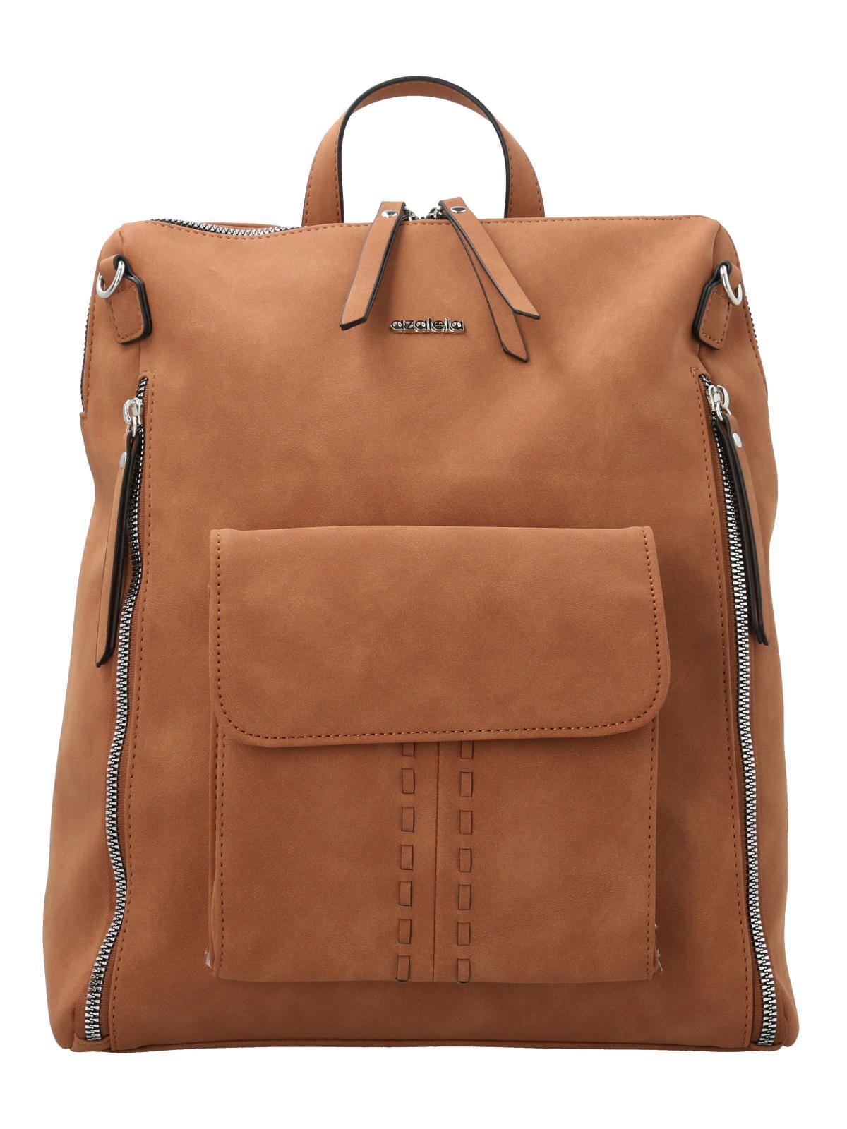 Carteras Co Hector Back Mujer Camel-0