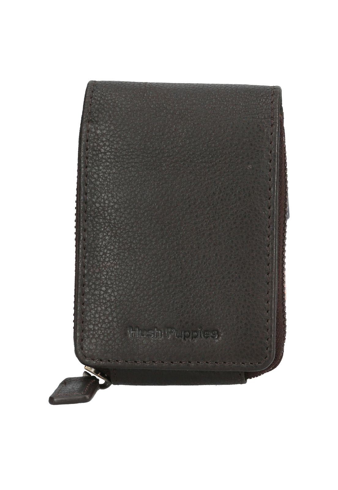 Billetera Cuero Mujer Th Bratt Café-0