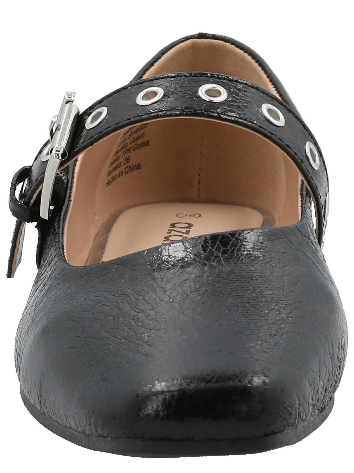 Ballerina Chelsea Mujer Negro-4
