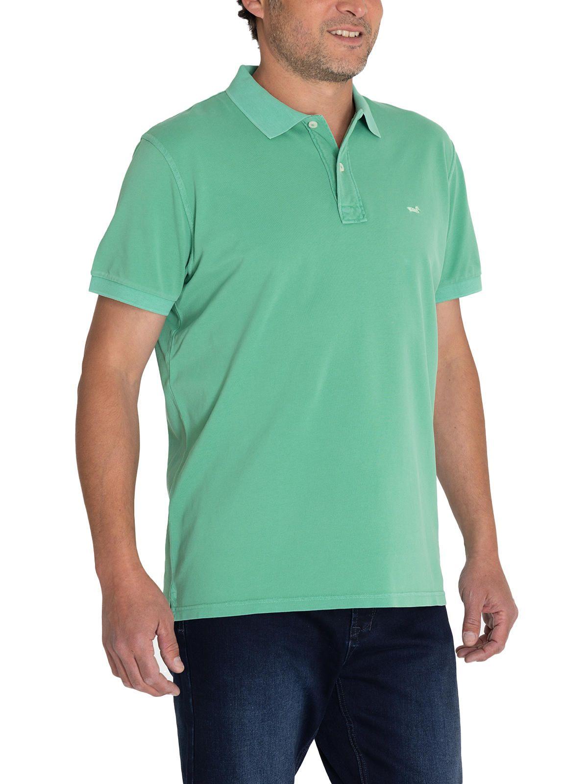 Polera Algodón Orgánico Verde Piquepro Hombre -4
