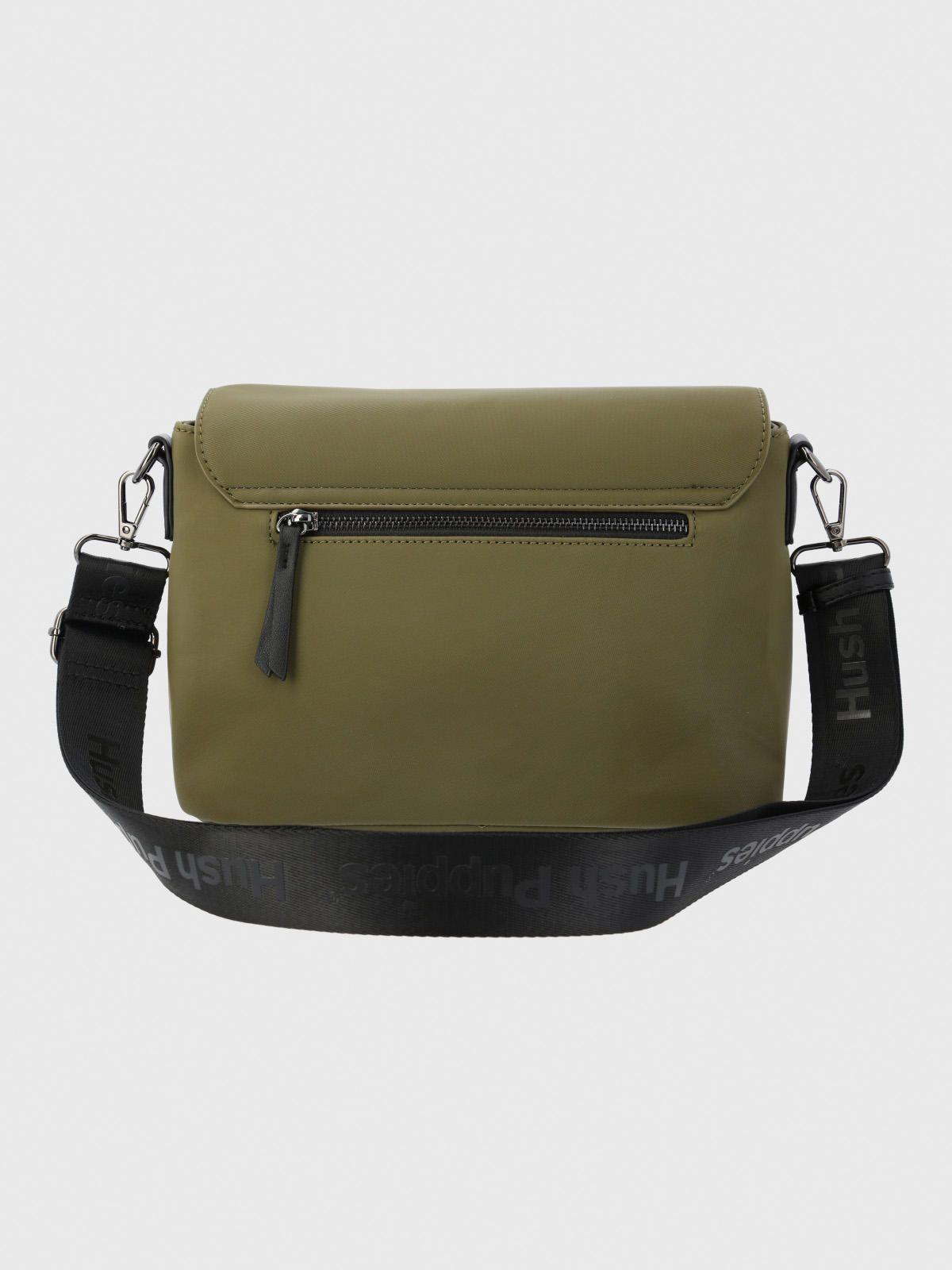 Cartera Ecocuero Mujer Harris Cross Verde-2