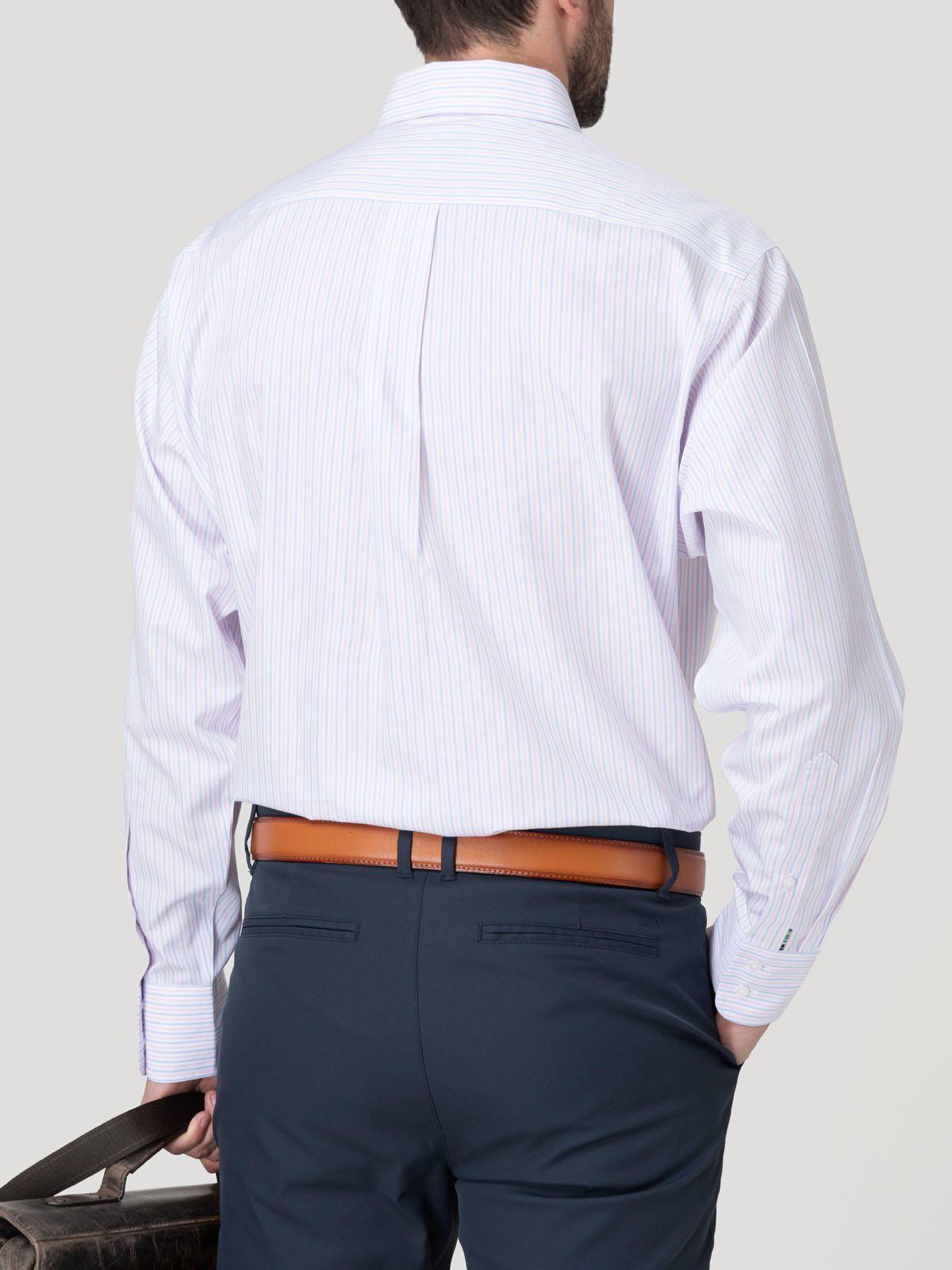 Camisa Cuello Button-Down Hombre Wf Pb Rosado-6