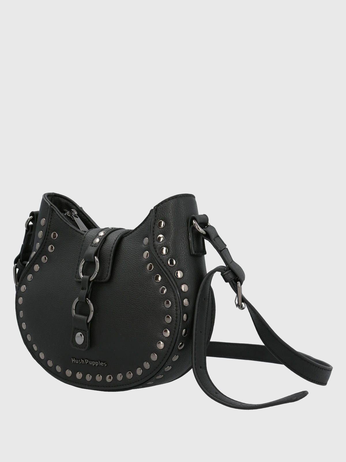 Cartera Ecocuero Mujer Karol Cross Negro-1