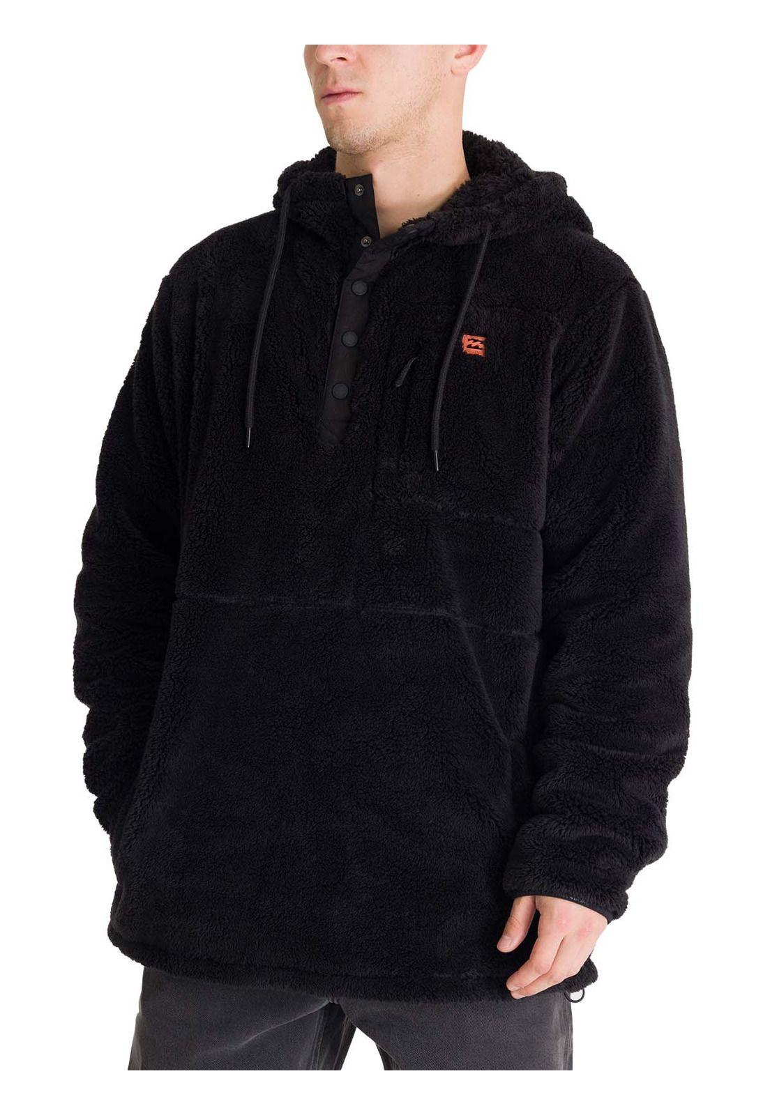 Polar Hombre Midi Shaggy Negro Billabong-0