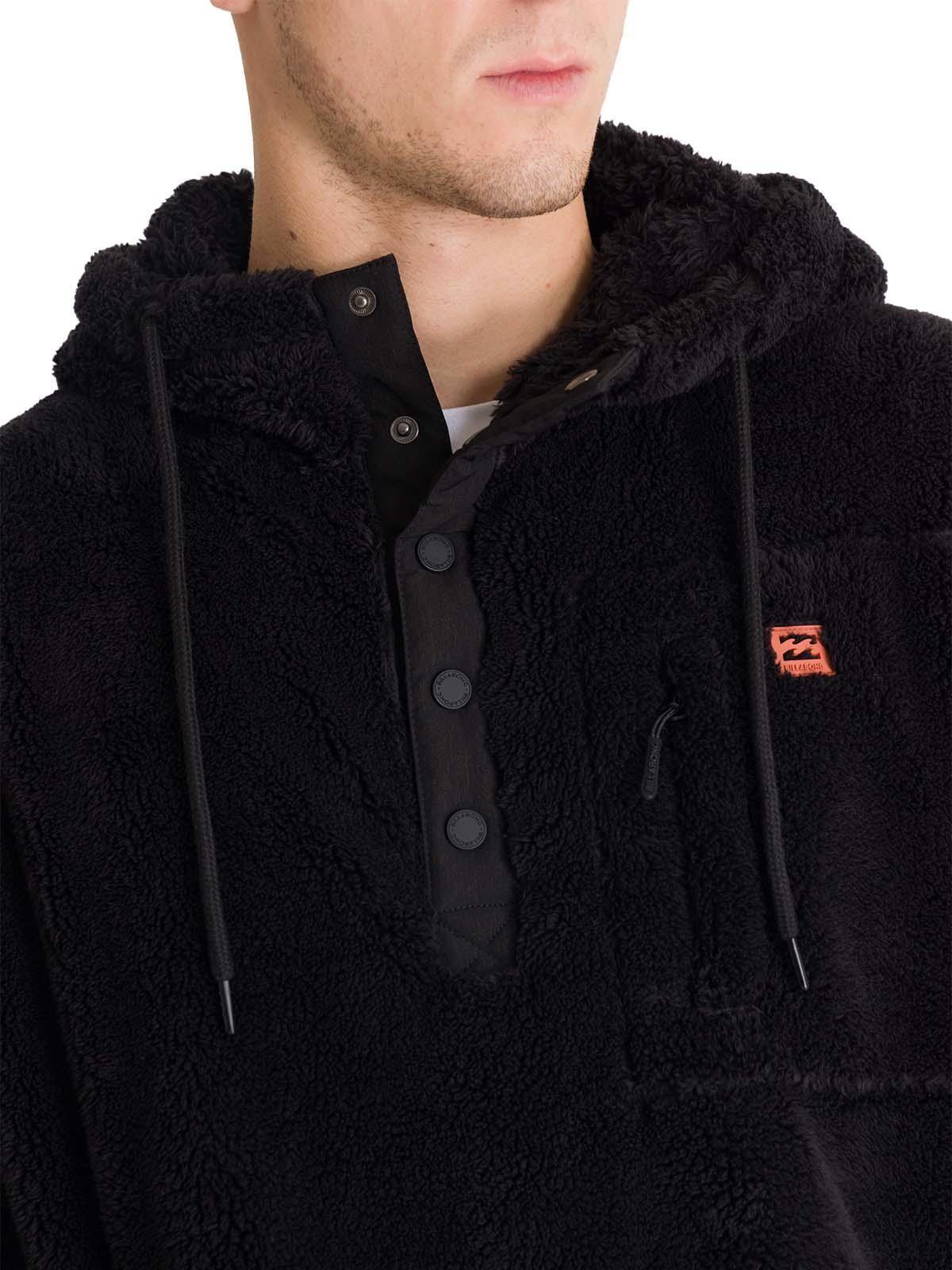 Polar Hombre Midi Shaggy Negro Billabong-4