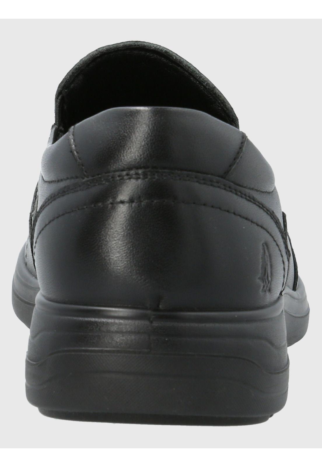 Zapato Cuero Hombre Alm Negro-6