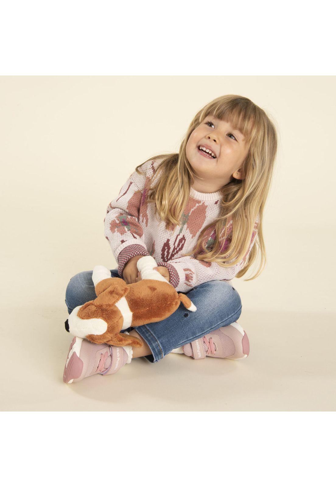 Sweater Niña Jacquard Beige-2