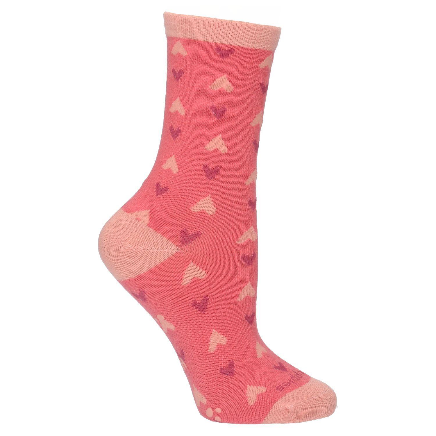 Calcetín Algodón Niña Hearty Rosa-0