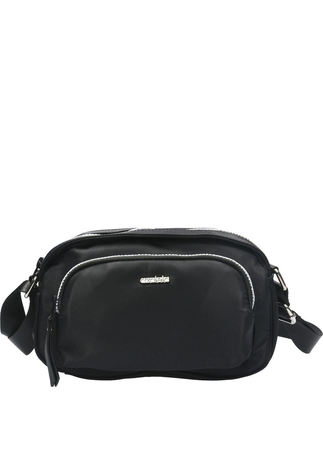 Cartera Mujer Letter Cross Negro-0