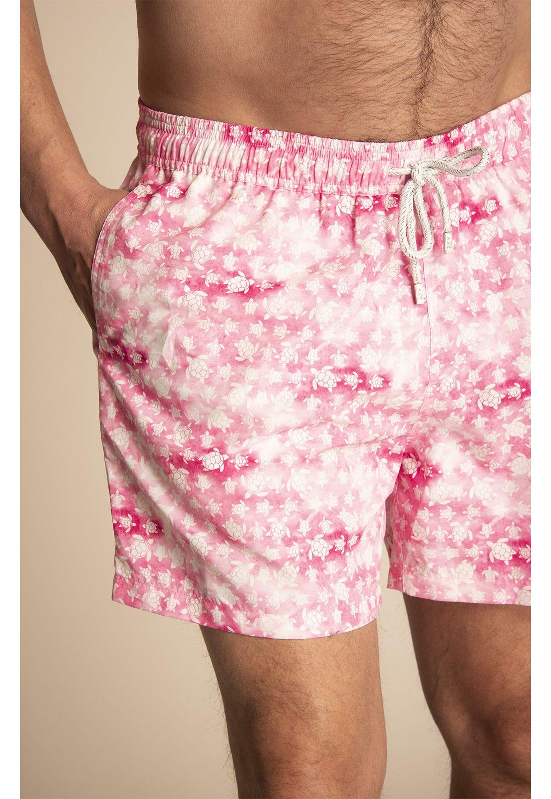 Traje de Baño Hombre Izam Rosado-3