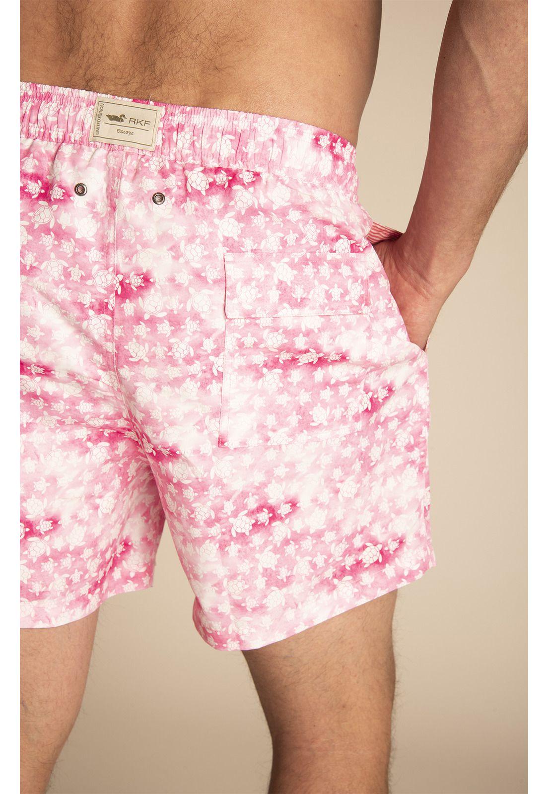 Traje de Baño Hombre Izam Rosado-4