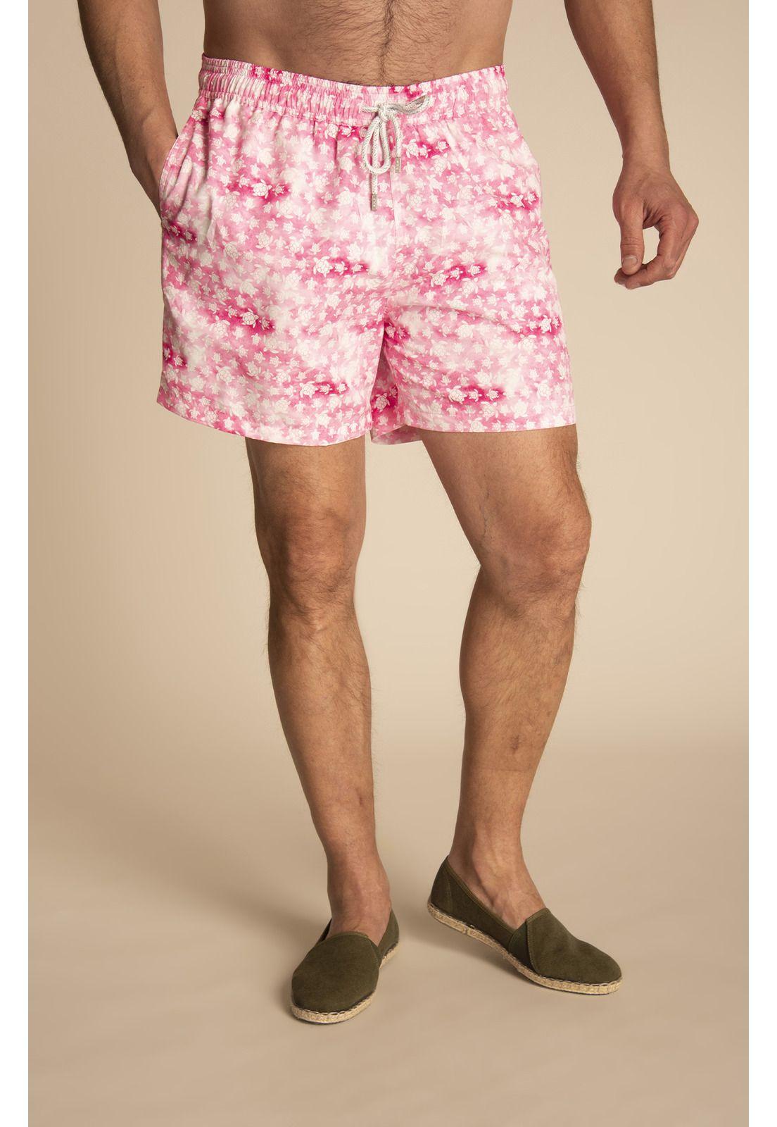 Traje de Baño Hombre Izam Rosado-6