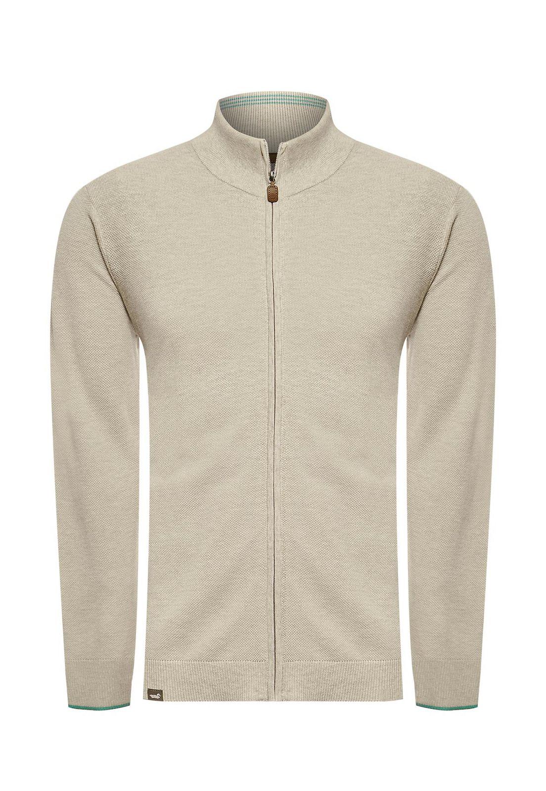 Sweater Algodón Org Hombre Bilbaofull Beige-0