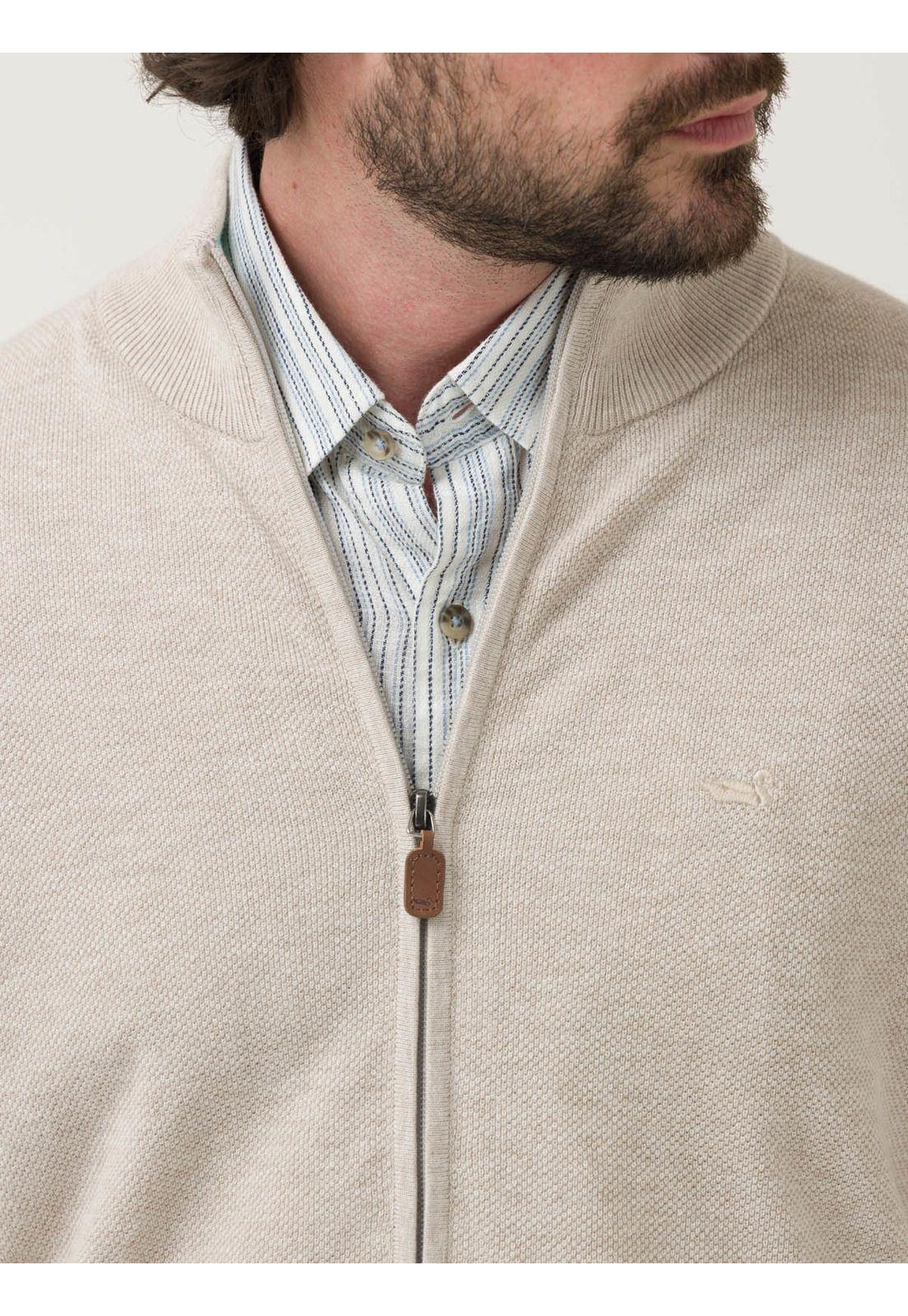 Sweater Algodón Org Hombre Bilbaofull Beige-6