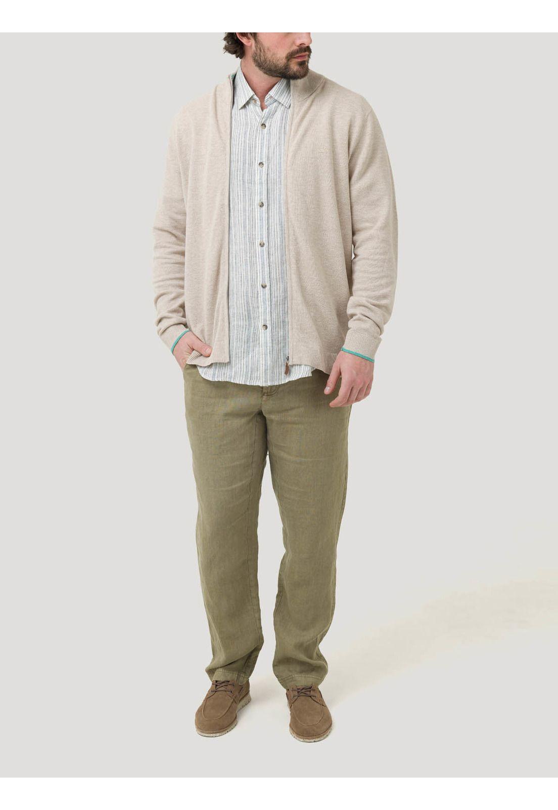 Sweater Algodón Org Hombre Bilbaofull Beige-7