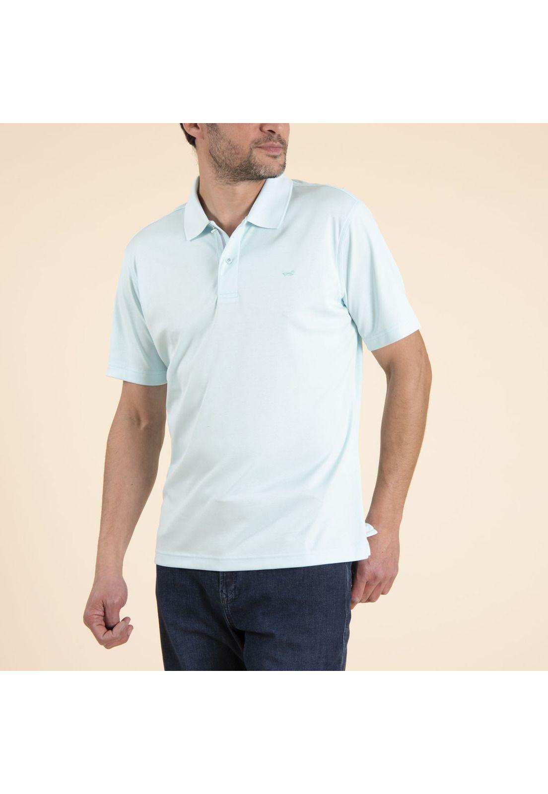 Polera Hombre Toledo Celeste-1