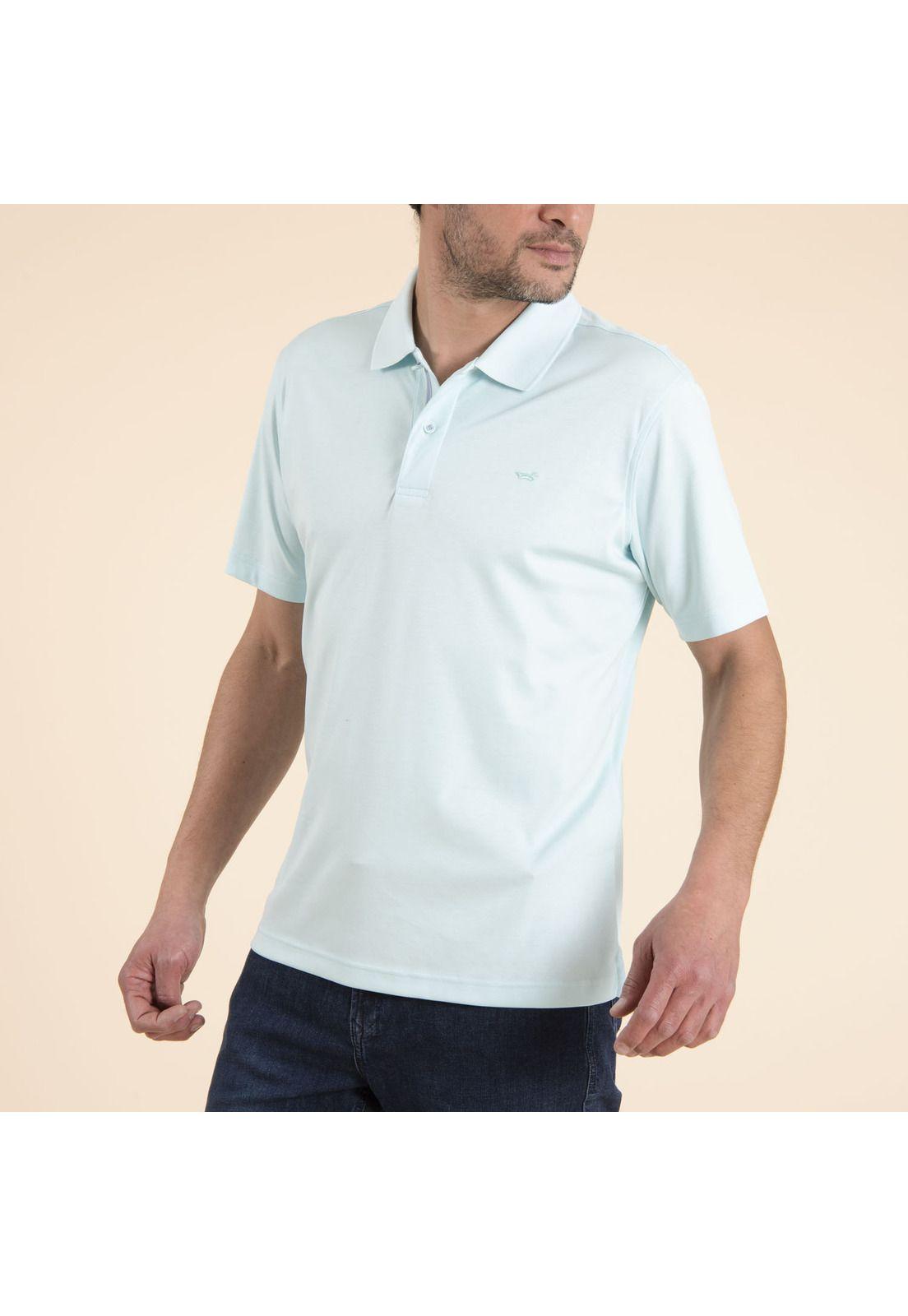 Polera Hombre Toledo Celeste-2