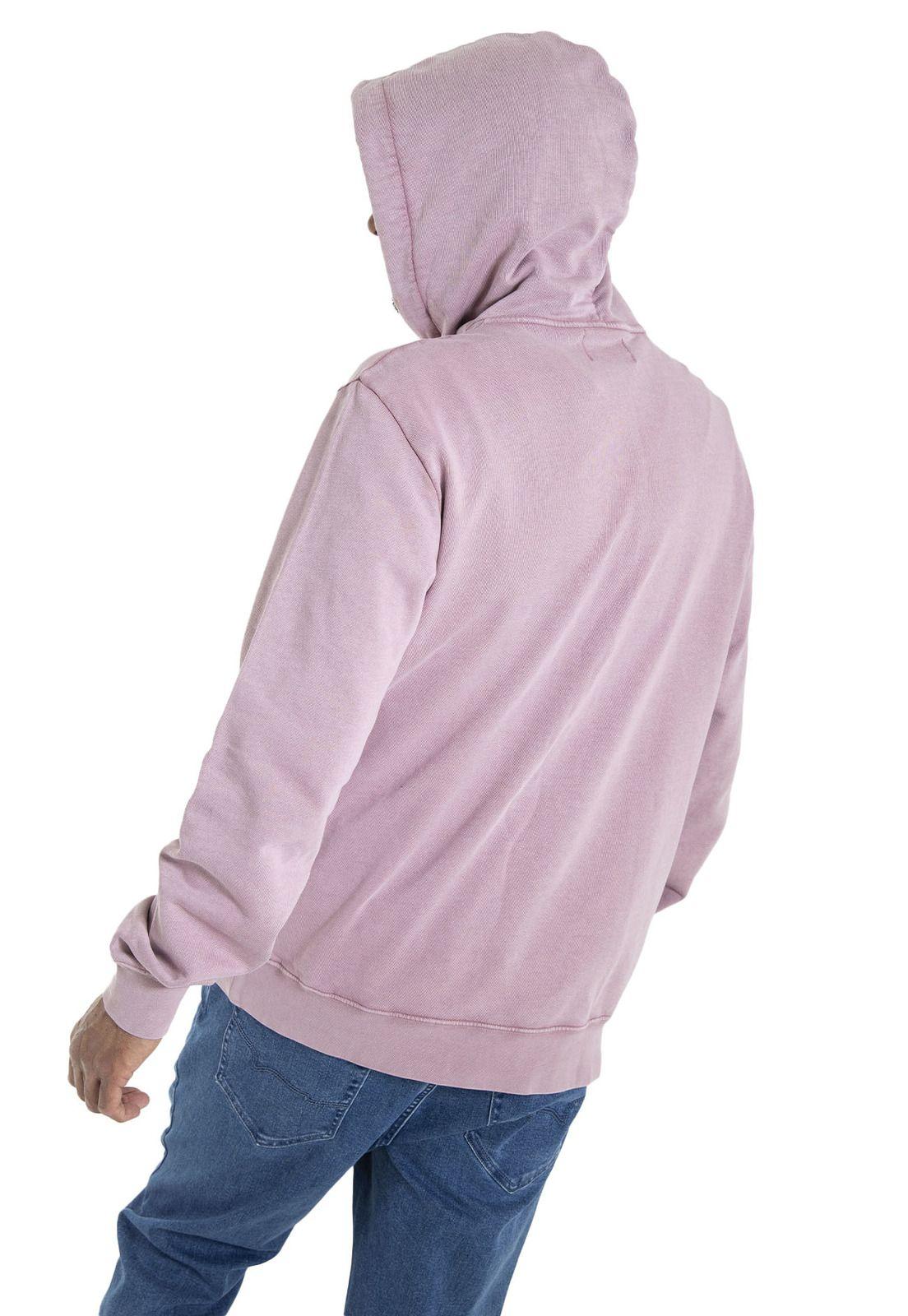 Polerón Algodón Orgánico Hombre Mila Celeste-6