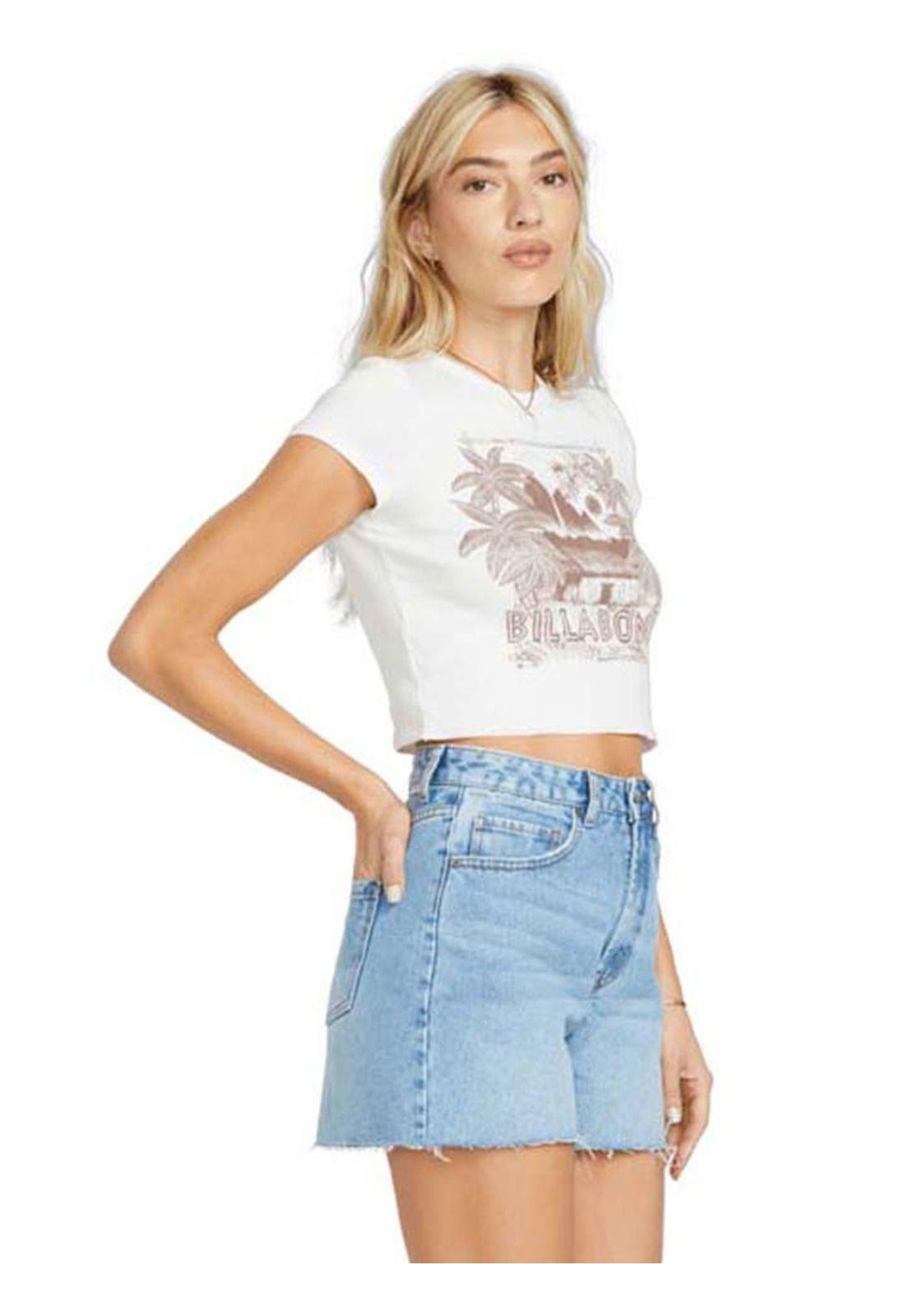 Polera Mujer Sweet Moments Blanca Billabong-1