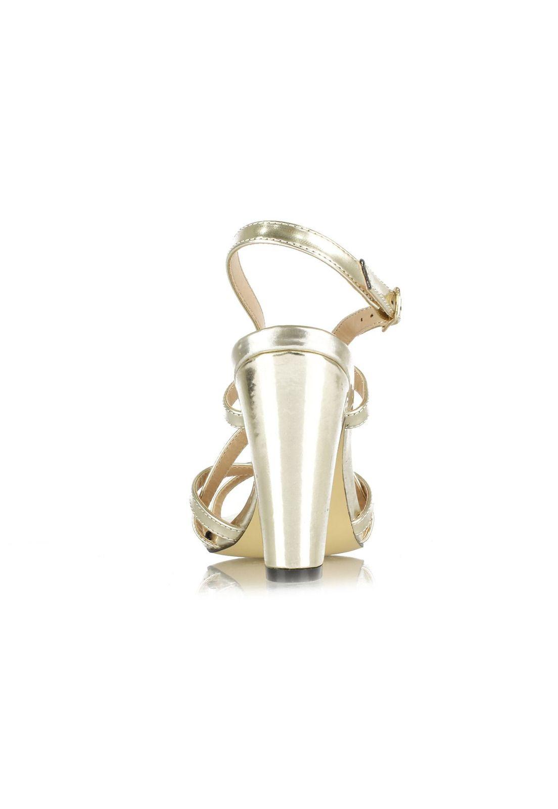 Sandalias Mujer Mikky Platino-5