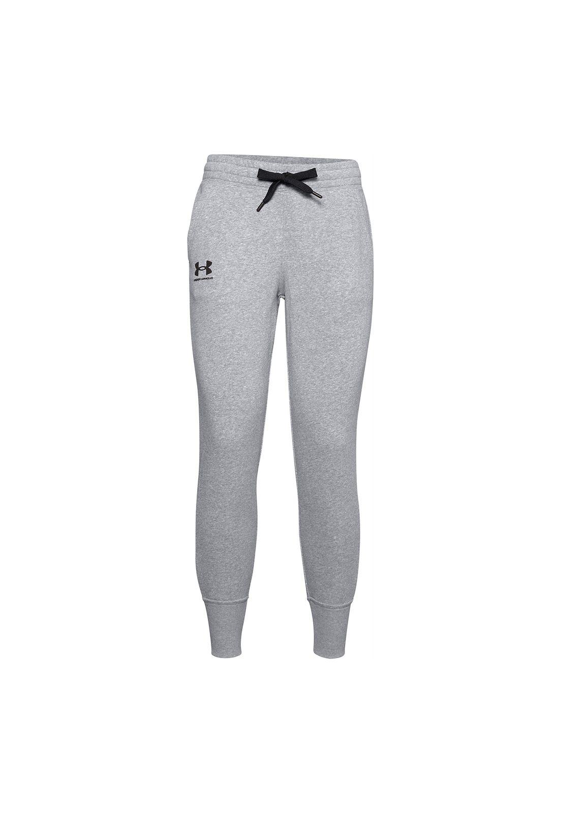 Pantalón Mujer Rival Fleece Joggers Gris-0