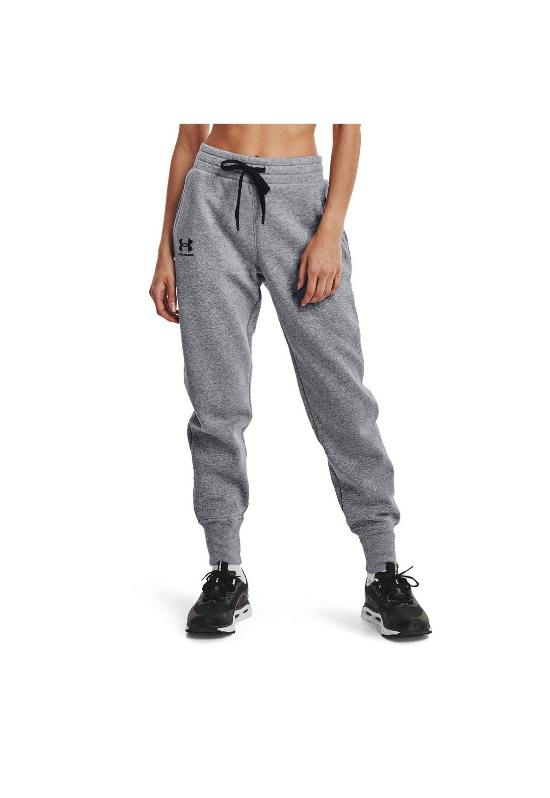 Pantalón Mujer Rival Fleece Joggers Gris-2