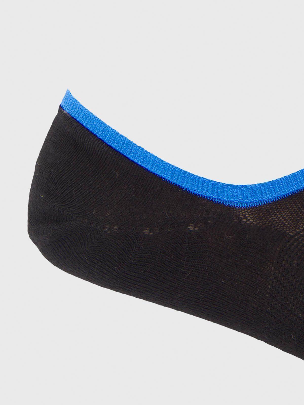 Calcetin Algodón Hombre Inv Basic Negro-1