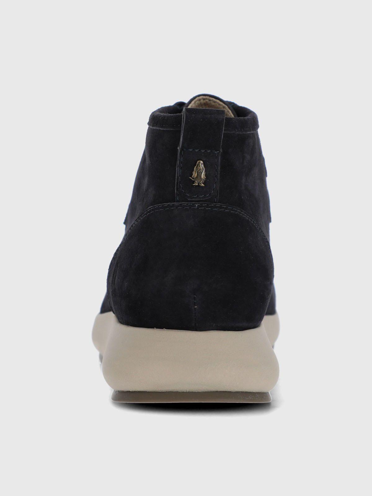 Botin Cuero Hombre Icon Boot Azul-6