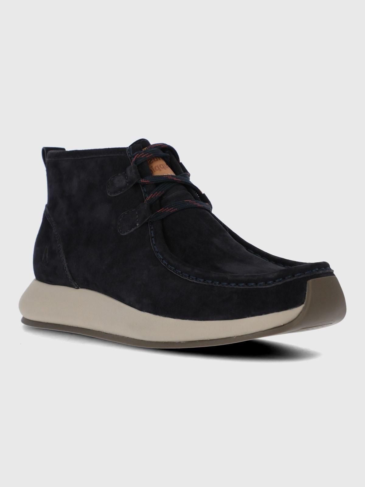 Botin Cuero Hombre Icon Boot Azul-0