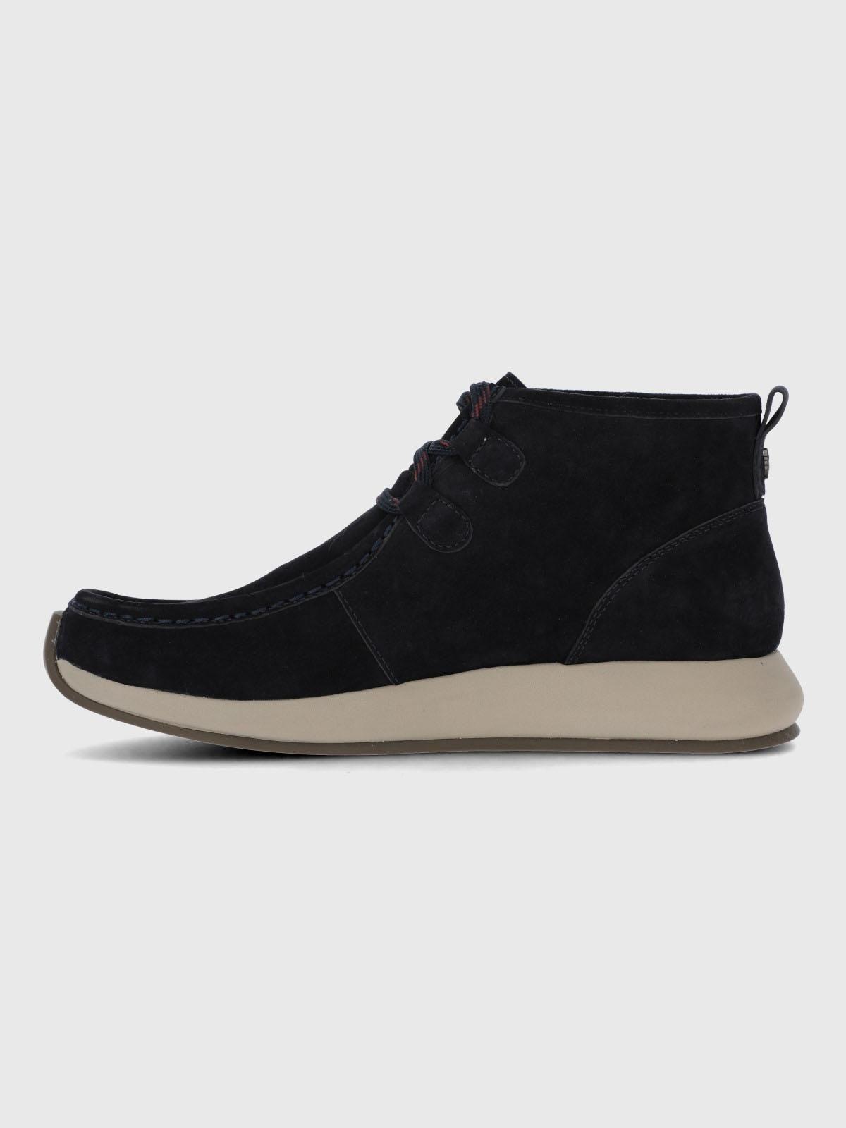 Botin Cuero Hombre Icon Boot Azul-4