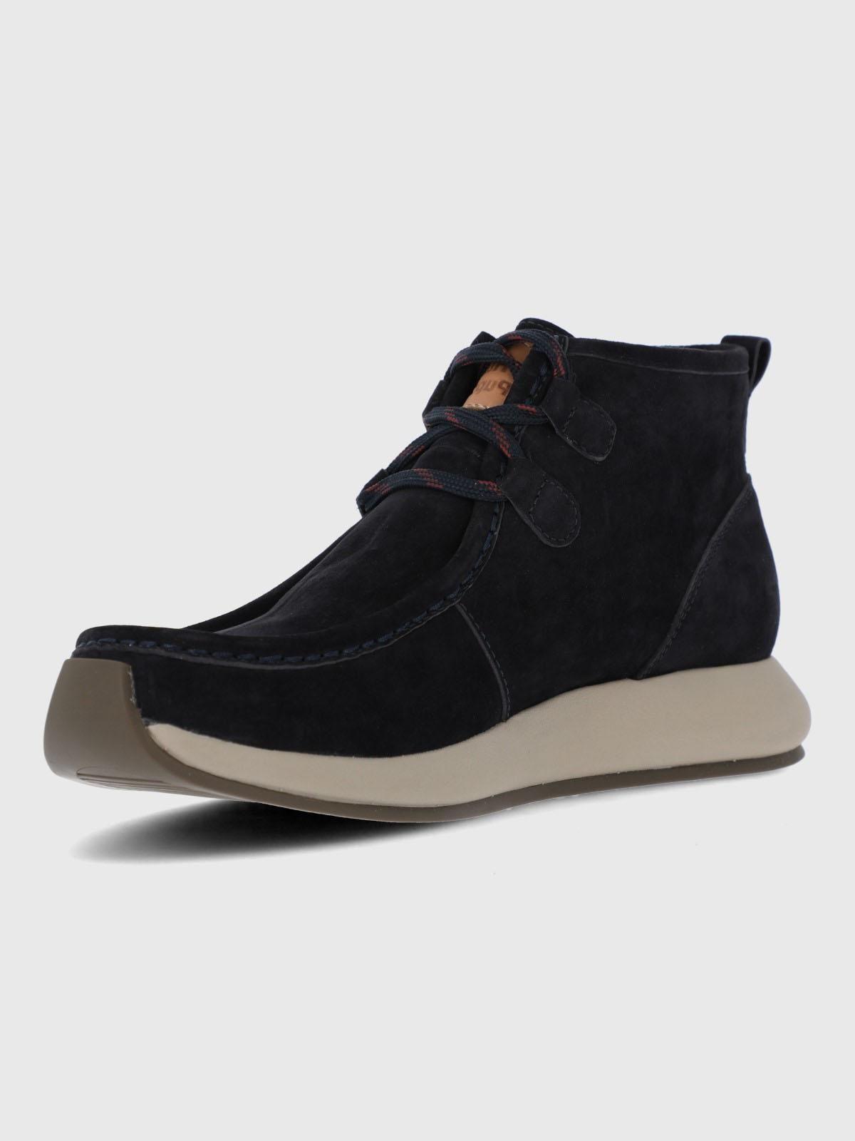 Botin Cuero Hombre Icon Boot Azul-5